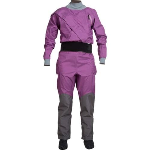 Womens Kayaking Drysuits Swimming In Cold Pool Surfing Rafting Paddling Strokes Waterproof Breathable Dry Suit DW31