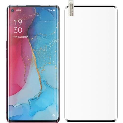 3D Full GLUE Curved Edge Tempered Glass For OPPO Reno 3 pro Screen Protector for OPPO Reno 3 proTemper glass