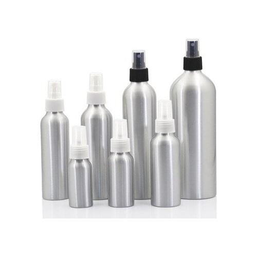30ml/50ml/100ml/120ml/150ml Aluminum Spray Bottle Portable Mini Perfume Bottles Empty Refillable Cosmetic Sprayer Atomizer