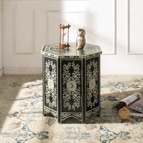 American Classical Living Room Side A Few Corners Telephone Table Sofa Side Table 1 Door Lamp Table Cabinet Chinese Coffee Table