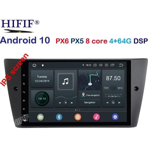 9 INCH 4GB 64GB Android10 WIFI 1 Din car radio gps navigation for bmw 3 series e90 E91 E92 E93 with SWC Bluetooth Touch Screen