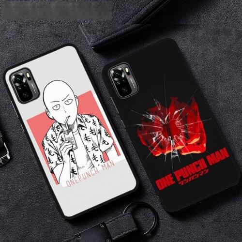 One Punch Man Phone Case For Xiaomi Mi Redmi Note 8T 9T 9S 9A 10 7 8 9 Lite pro