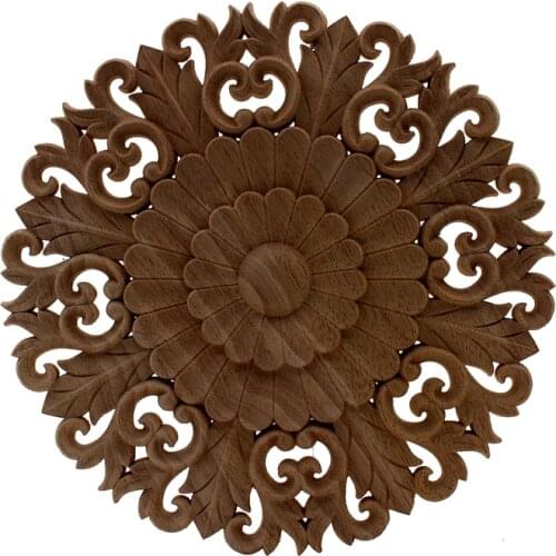 VZLX Wood Log Slices Discs Disks For DIY Crafts Vintage Home Decor Garden Wedding Party Decoration Accessories Supplies Figurine