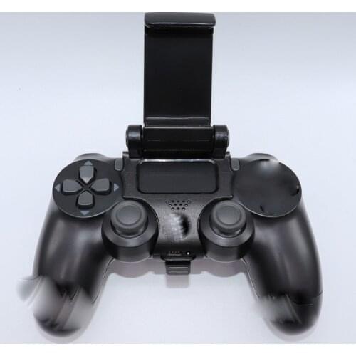 For PS4 Controller Stand Mobile Phone Gaming Clip Holder Clamp Bracket for PlayStation 4 Gamepad Adjustable Clip