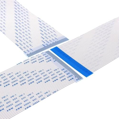 1 Piece FFC FPC Flexible Flat Cable 1.25 mm pitch 40 PIN 1000 mm long Same Contact Sides Type A 1.0 meter length