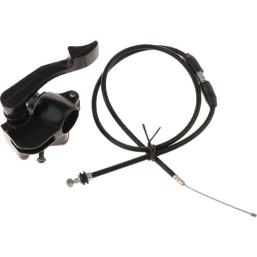 7/8-Inch / 22mm Thumb Throttle Cable Accelerator Control Assembly for Kazuma Sunl 50 70 90 110 125cc ATV QUAD