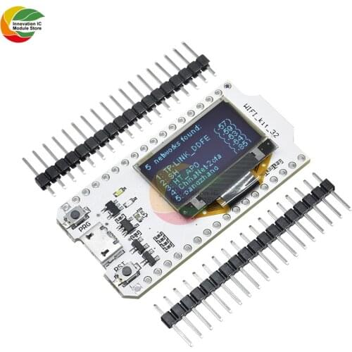 Esp32 Development Board 0.96 Inch OLED Digital Display Bluetooth WIFI Module CP2102 32M Flash Internet of Things For Arduino