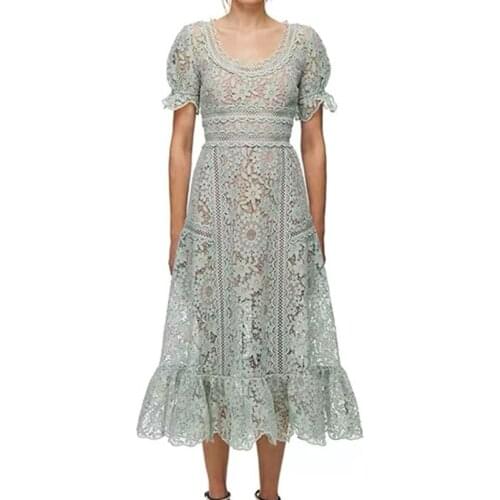 Menahem Summer Dresses With Lace
