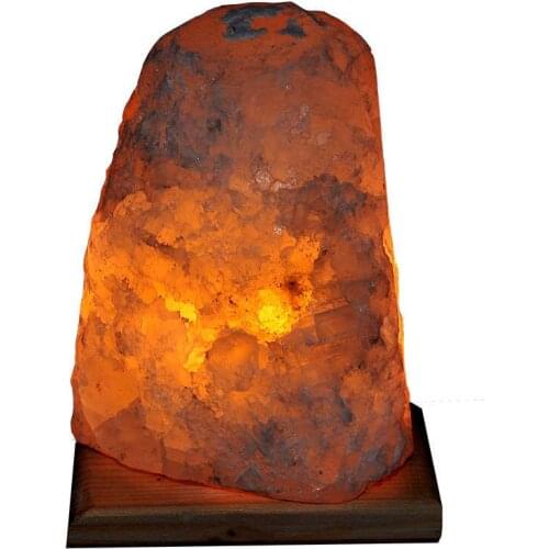 Natural Crystal Rock Salt Lamp Çankırı Wired Bulb White 2-3Kg