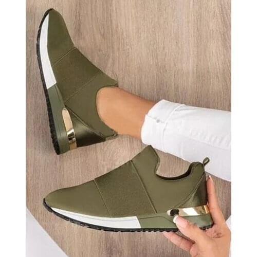 Nouvelle Mode femmes Baskets En Cuir Imprimé Léopard Fond Épais Accrue Baskets Décontracté Confortable Chaussures De Sport Pour