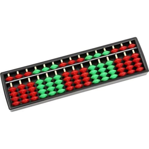 Educational Math Montessori Toys Plastic Abacus Beads Column Kid School Learning Aids Tool Business Traditional Abacus math toys
