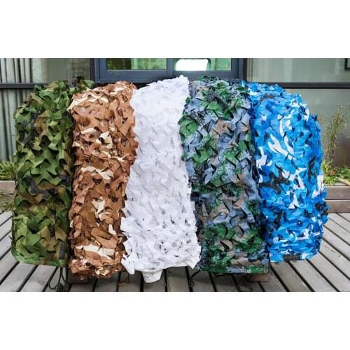 Hunting Blind Decoration Green Sun Shade Camo Shadow Mesh Netting Army Camouflage Net