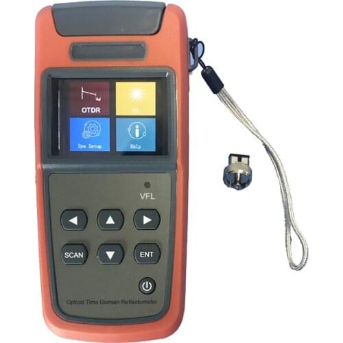 New Mini OTDR JW3305A Optical Time Domain Reflectometer OTDR Built-in Visual Fault Locator Function