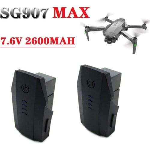 Original 7.6V 2600mAh Lithium Battery For SG907MAX SG-907 MAX 5G GPS Smart Anti-Shake RC Quadcopter Drone Spare Parts