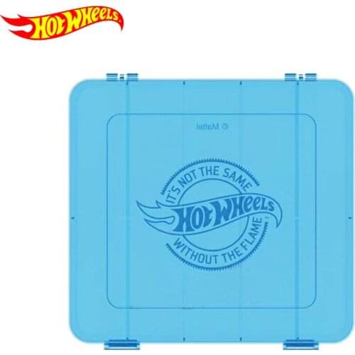 Original Hot Wheels Car Toys Storage Box Plasticcar Accessories for Kids Box Diecast Hotwheels Kids Toys Boys Juguetes Hot Toy