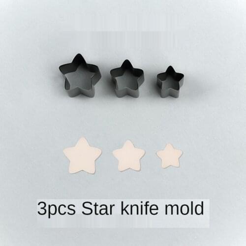 Five-pointed Star Knife Mold Leather Cutting Die Leather Craft Punch Tools Hole Punch Cutter DIY Paper Punching Knives