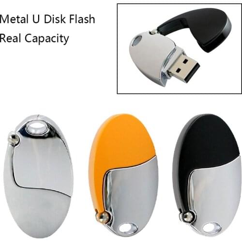 Silver Egg Oval Usb Flash Drive 4GB 8GB 16GB 32GB 64GB Pendrive 128GB Usb Flash Drives Memroy Stick Storage Usb Thumb Disk Flash