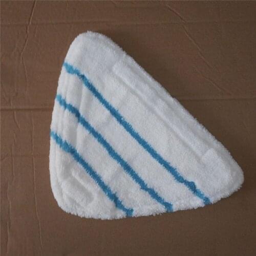 Triple-cornered Bonded Mop Pad Microfiber Replacement Mopping Cloth for H20 Steam Mop Accessories