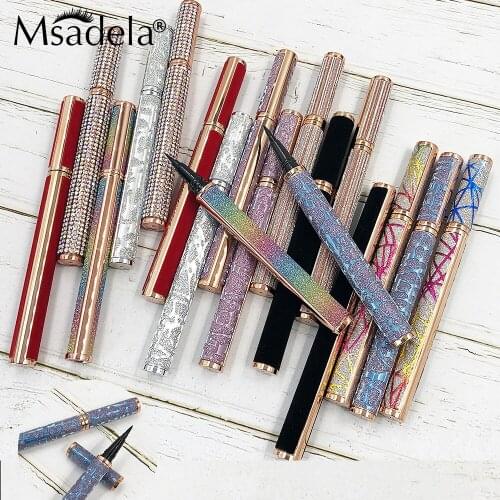 1 PC Professional Women Magic Eyeliner ColoresLash Pen Magnetic Mink Lashes Glue-Free Waterproof Eyes Makeup Eyelashes Tool