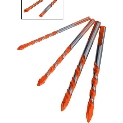 1PCS 6-12mm Tile Drill Bits Triangle Tile Drill Ceramic Concrete Tungsten Carbide Drill Power Accessories Woodworking Tool
