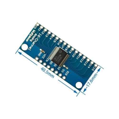 CD74HC4067 16-Channel Analog Digital Multiplexer Breakou 16-Channel Analog Digital Multiplexer Breakout Board Module For Arduino