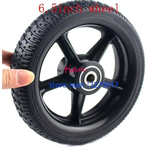 2 PCS High performance 6.5 inch Hubs and tyres wheel for Electric Scooter Smart Folding Electric Longboard Hoverboard