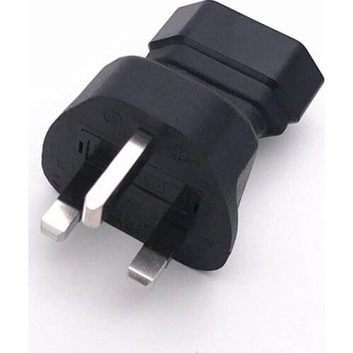 3 Pin to 2 Pin AC Power Plug Adapter Connector New EU to UK AC Power Plug Travel Converter Adapte