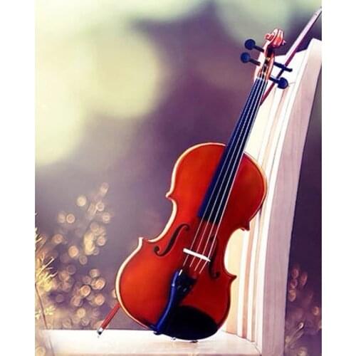 Diamond Embroidery Diamond Painting New Beautiful guitar Painting With Diamonds Picture Of Rhinestones Diamond Mosaic NEW059