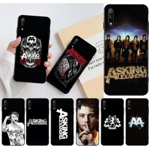 KPUSAGRT Asking Alexandria Danny Worsnop DIY phone Case cover Shell For Huawei Nova 6se 7 7pro 7se honor 7A 8A 7C Prime2019