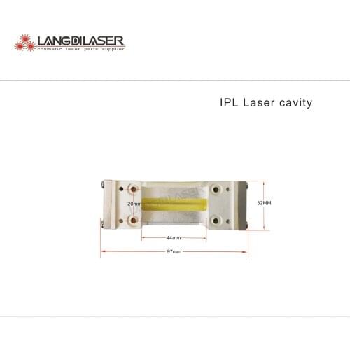 IPL laser cavity part ( include lamp flow tube + reflector )