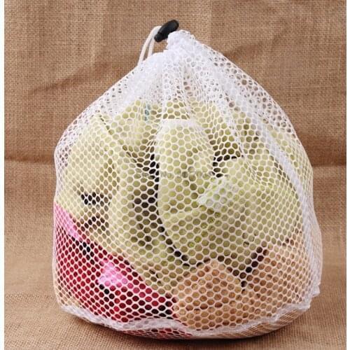 DHL 200pcs S-XL Drawstring Clothes Laundry Bags Household Cleaning washing machine mesh holder bags Bath Brushes
