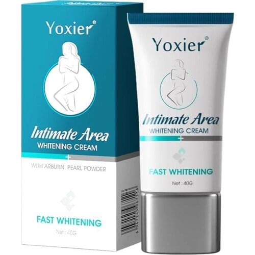 40g Brighten Intimate Area Whitening Cream Improve Underarms Knees Inner Thighs Buttocks Dark Spots Even Skin Tone Body Care