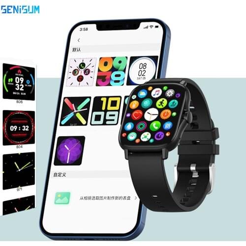 2021 Smart Watch Men Bluetooth Voice Call Reminder BP Sedentary Monitor Weather Stopwatch Women Sport Smartwatch For iOS HUAWEI