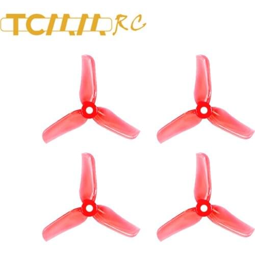 TCMMRC 4 pairs 3040 3-inch 3-blade propellers, suitable for 1306-1806 motors fpv racing drone spare parts remote control parts