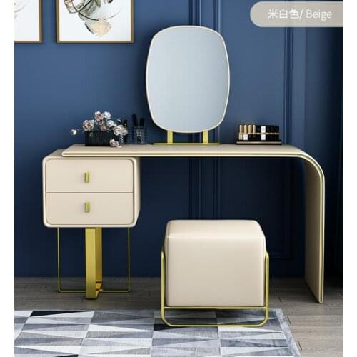 Dressing table behind the bedroom dressing table small Nordic storage