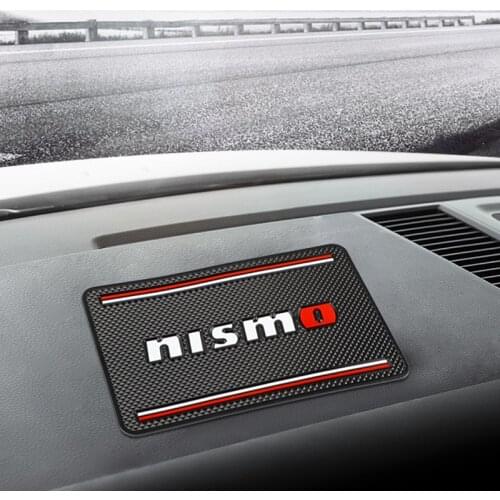 1pcs Car Anti Slip Mat Phone Holder non slip Pad Non-Slip Mat for Nissan Nismo X-trail Almera Qashqai Tiida Accessories