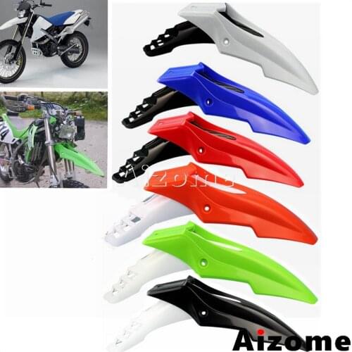 Motorbike Plastic Front Fender Supermoto Motorcycle Detachable Front Mudguard Guard For Honda Yamaha Suzuki Kawasaki Dirt Bike