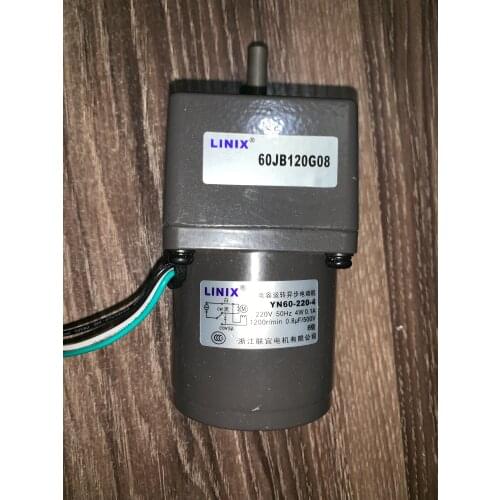3 lines Constant speed Deceleration DC Motor LINIX Motor 60JB120G YN60-220-4 new original