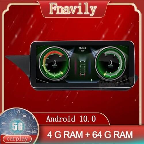 Fnavily Android 10 Car Radio For Mercedes Benz E Class W212 S212 Multimedia System Autoradio Dvd Player GPS 10.25" 2009 - 2016