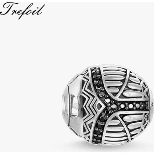 DIY Making Beads Scarab Charm 5mm Hole,Fashion Silver Jewelry Ethnic Gift For Women Men Boy Girl Fit Bracelets Necklace 2018 New