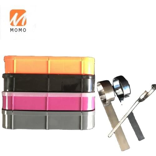 Ink Cup pad printing doctor blade, Carbide Ink Scraper Stamp Ring