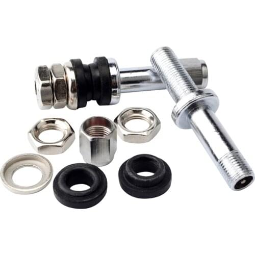 NS Modify 4 PCS TR48E High Pressure Car Flush Mount Metal/Chrome Tire Valve Stems Aluminum Tyre Car Professional Parts