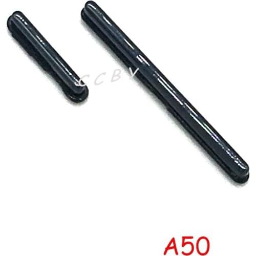 10pcs For Samsung Galaxy A50 A505F A70 A705F Volume Power Button Power ON OFF Volume Up Down Side Button Key