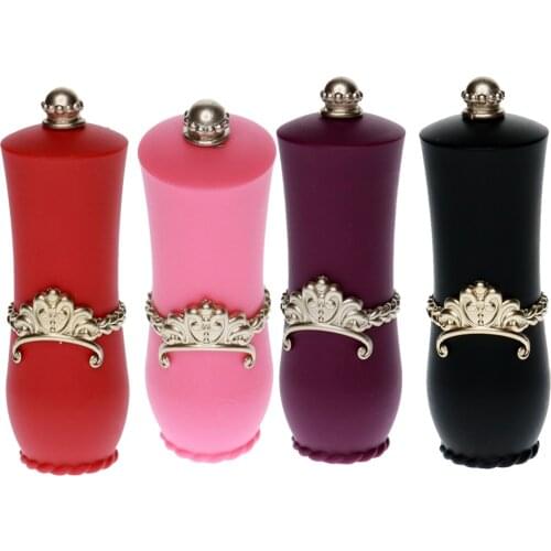 Lipstick Design Needles Pin Cushion Holder with 5Pcs Sewing Needle Tools for Hand Needlework