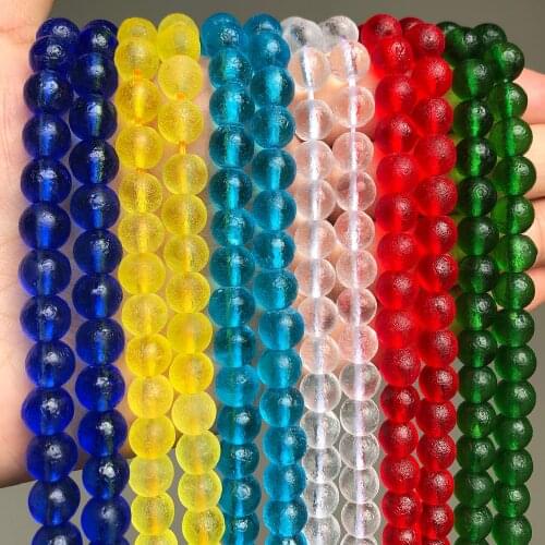 Natural Czech Meteorite Glass Beads Blue Green Moldavite Energy Crystal Round Loose Beads for Jewelry Making DIY Bracelet 15