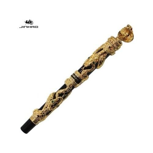 JINHAO upscale beautiful snake fountain pen nib 18KGP M Nib