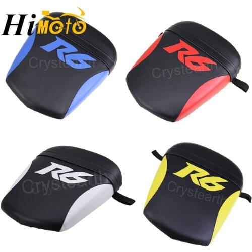 Motorcycle Passenger Rear Seat Solo Seat Cushion For Yamaha YZF600 YZFR6 YZF 600 R6 YZF-R6 2003 2004 2005 03 04 05