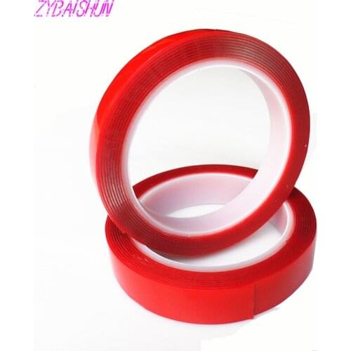 Transparent Double Sided Tape Car Sticker Automatic Adhesive Tape 15mm x 3m, 20mm x 3m