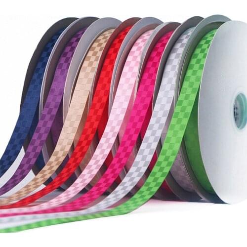 Drop Shipping Natural Wedding Satin Ribbon Gift Bow Crafts Organza Ribbon Tape Sewing DIY Trim Lace Christmas Party Decoration