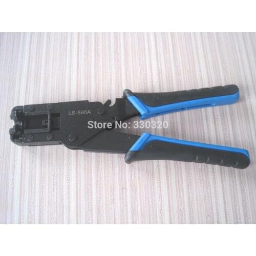 RG6 5C RG59 4C F coaxial Compression Crimping Tool waterproof connector Compression crimper LS-596A